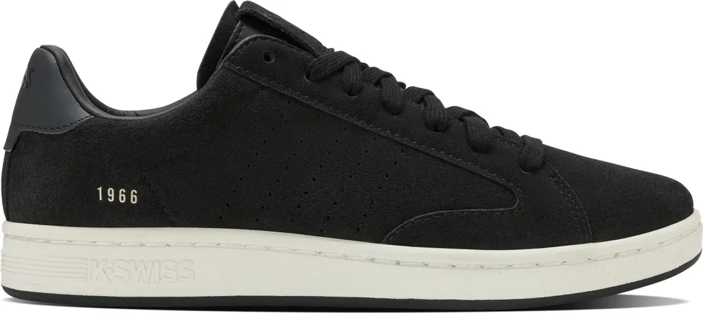 K-Swiss Lozan Klub SDE chaussures en daim noir avec semelle cupsole EU 42