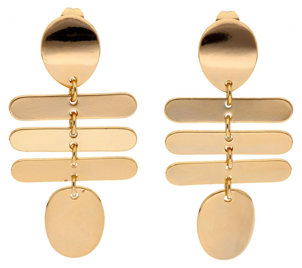 NAHIMA damen ohrringe - roségold, onesize
