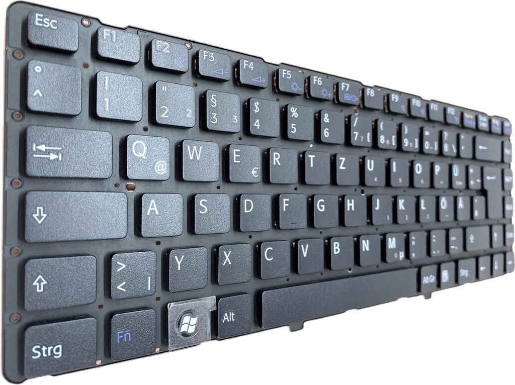 DEUTSCHE - Tastatur Keyboard schwarz kompatibel für Sony Vaio , VPCEA1S1E/W , VPCEA1S1R