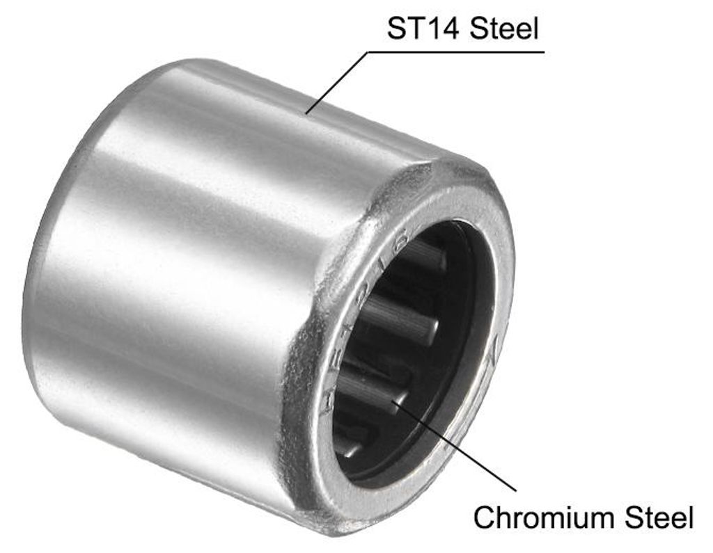5 Stk. Nadellager mit gezogenen Schalen 12mm Bohrung 18mm Au?en 16mm Breite