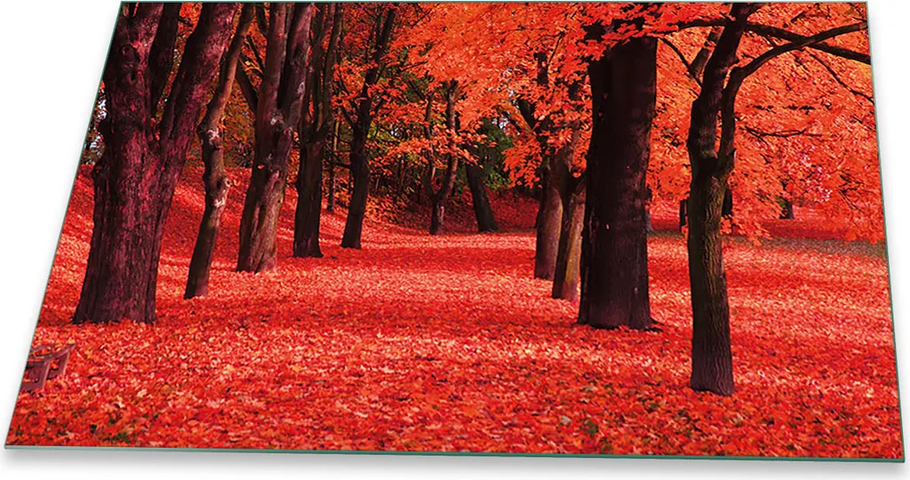 Copri Piano Induzione Rosso Naturale 80x52 - Must-Have Cucina 2024