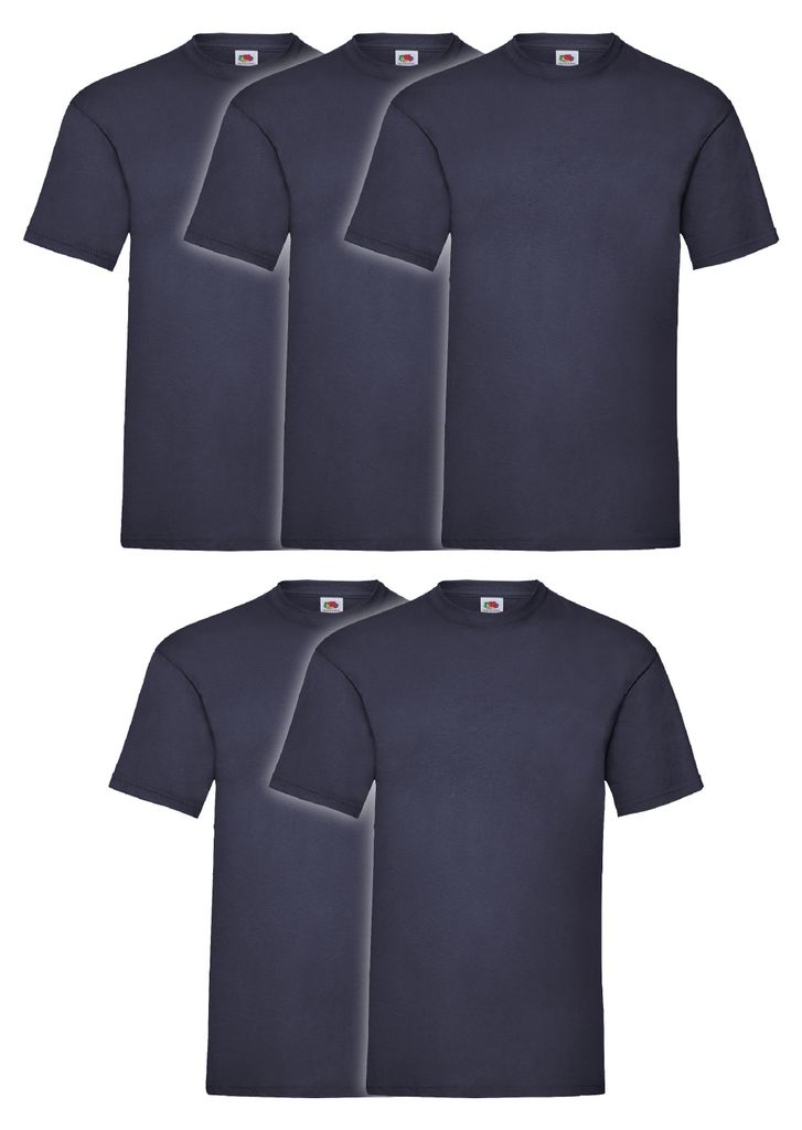 5er Pack Fruit of the Loom Valueweight T-Shirt + GRATIS Produktbild 