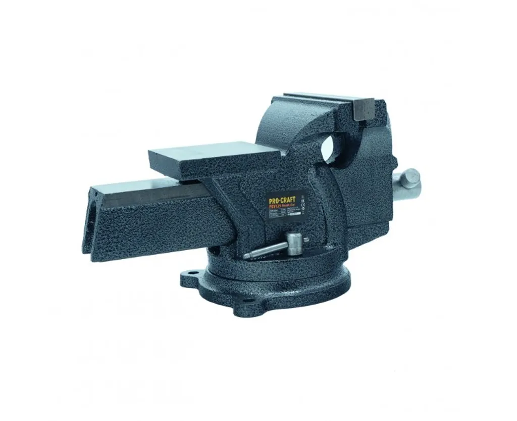 Étau à enclume fixe Procraft PBV125 pour serrage et forgeage manuel 125mm
