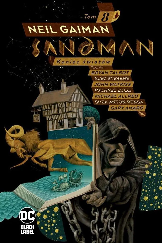 Sandman Tome 8 Fin des Mondes de Neil Gaiman en version reliée luxe