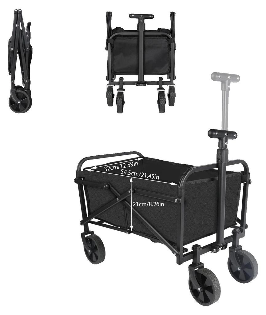 Campingwagen, 50L Kapazität, leicht und tragbar, 5‑Zoll pl Produktbild 