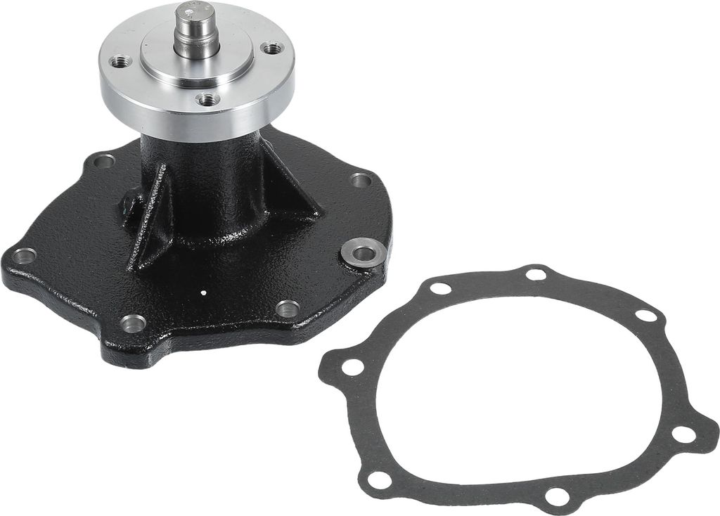 Wasserpumpen-Kit kompatibel für Hino Engine W06D W06E, langlebige schwarze Innen-Wasserpumpe aus Metall mit Dichtung