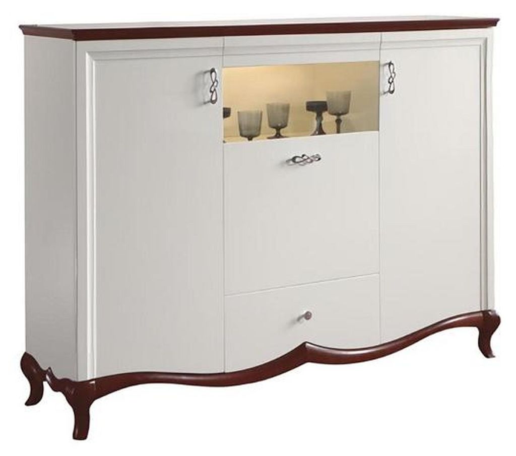 Sideboard Anrichte Schrankbuffet Vitrinenschrank Servierkommode Buffetschrank