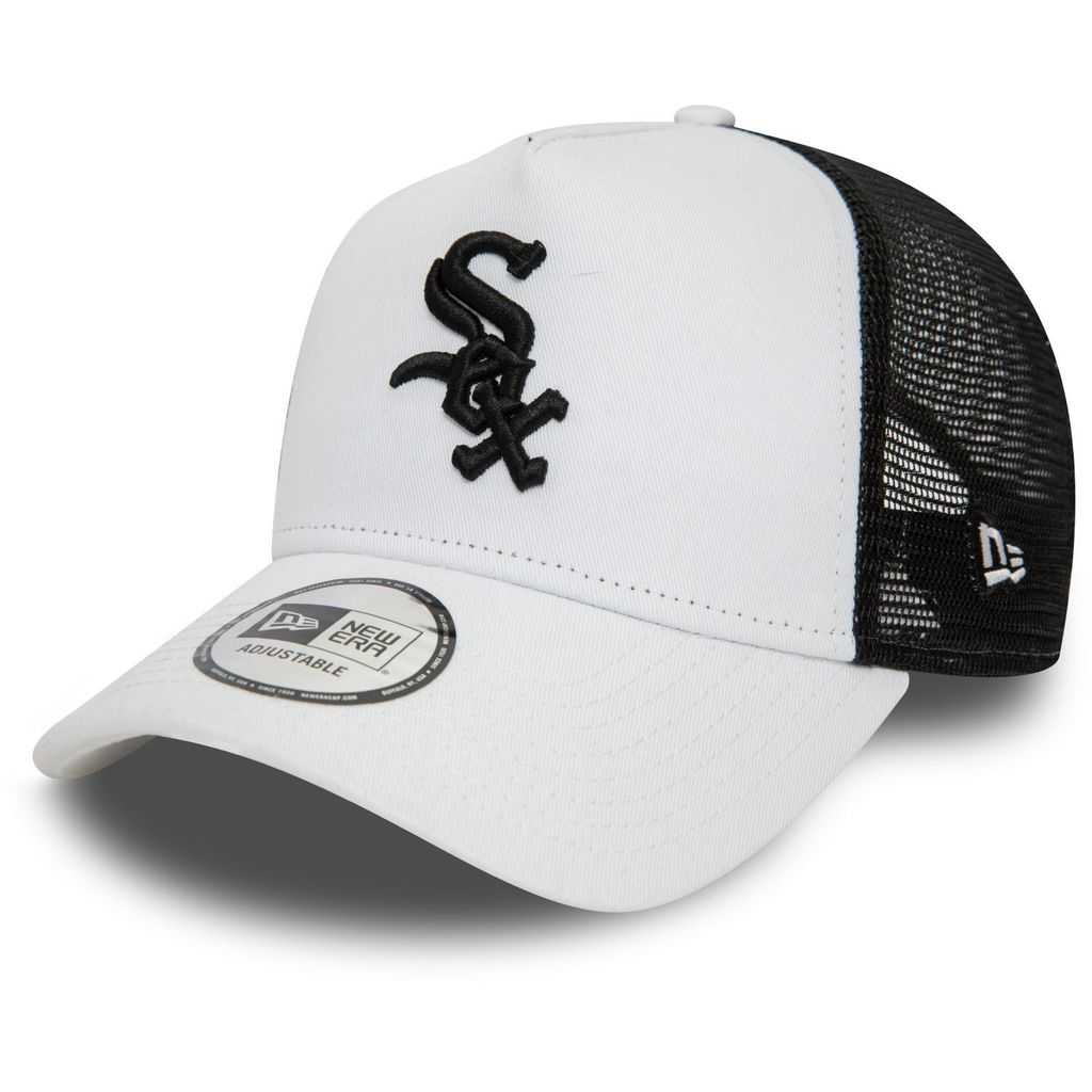 New Era Trucker Cap Chicago White Sox League Essential white/black