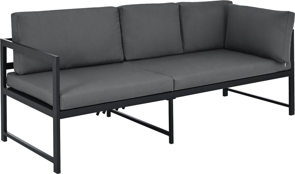 Merax Gartenmöbelset für 6-7 Personen, 5-tlg. Sitzgruppe Produktbild 11
