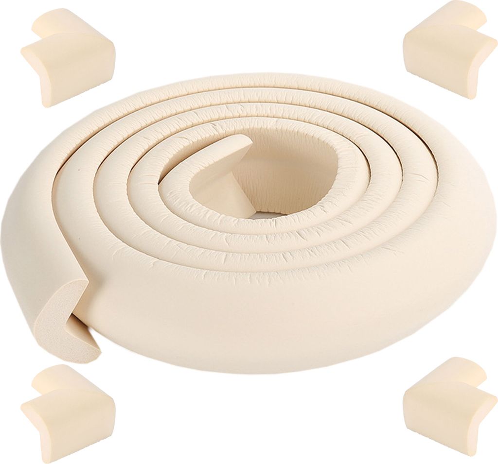2 Meter Länge Tischkantenschutz Babyprojektor + 4 Ecken Produktbild 