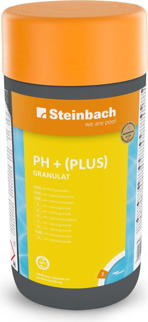 Steinbach | Poolpflege pH+(plus) Granulat | 1 kg | zur Produktbild 