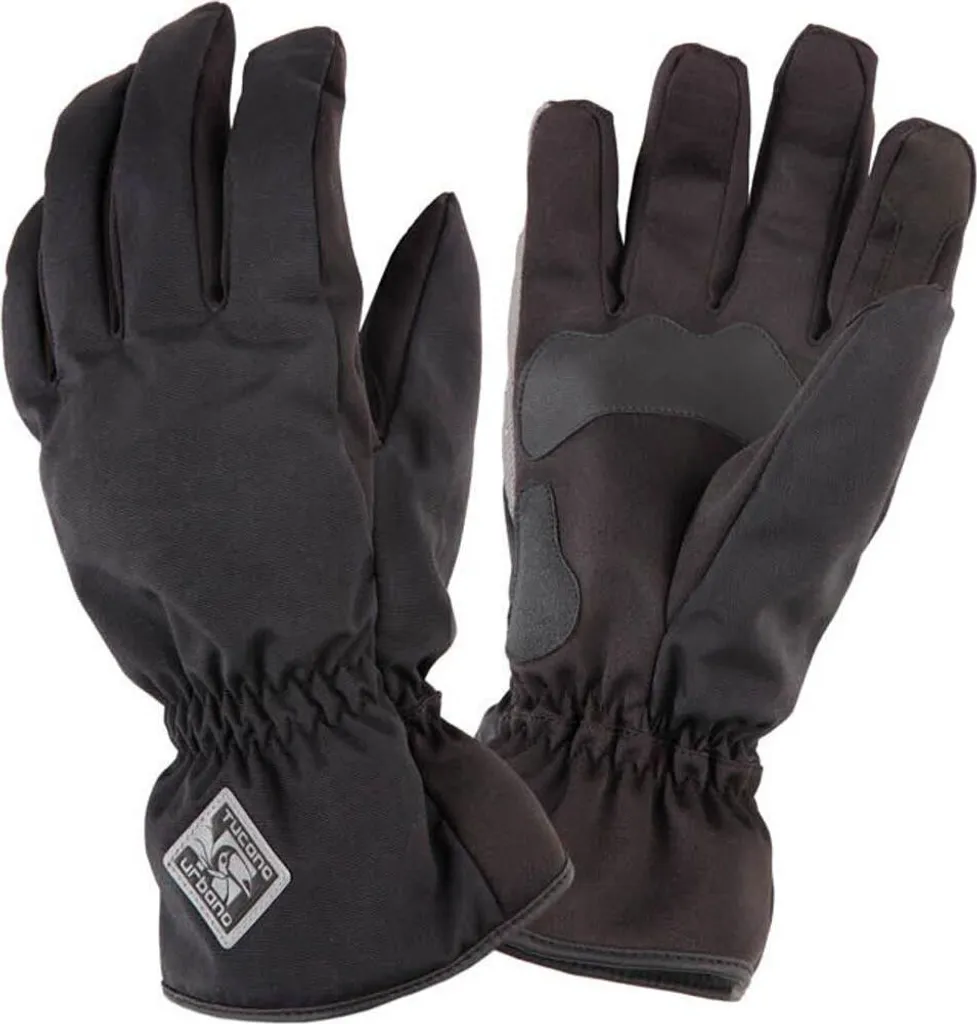 Gants d'hiver urbains TUCANO URBANO Noirs en Daim Synthétique - S