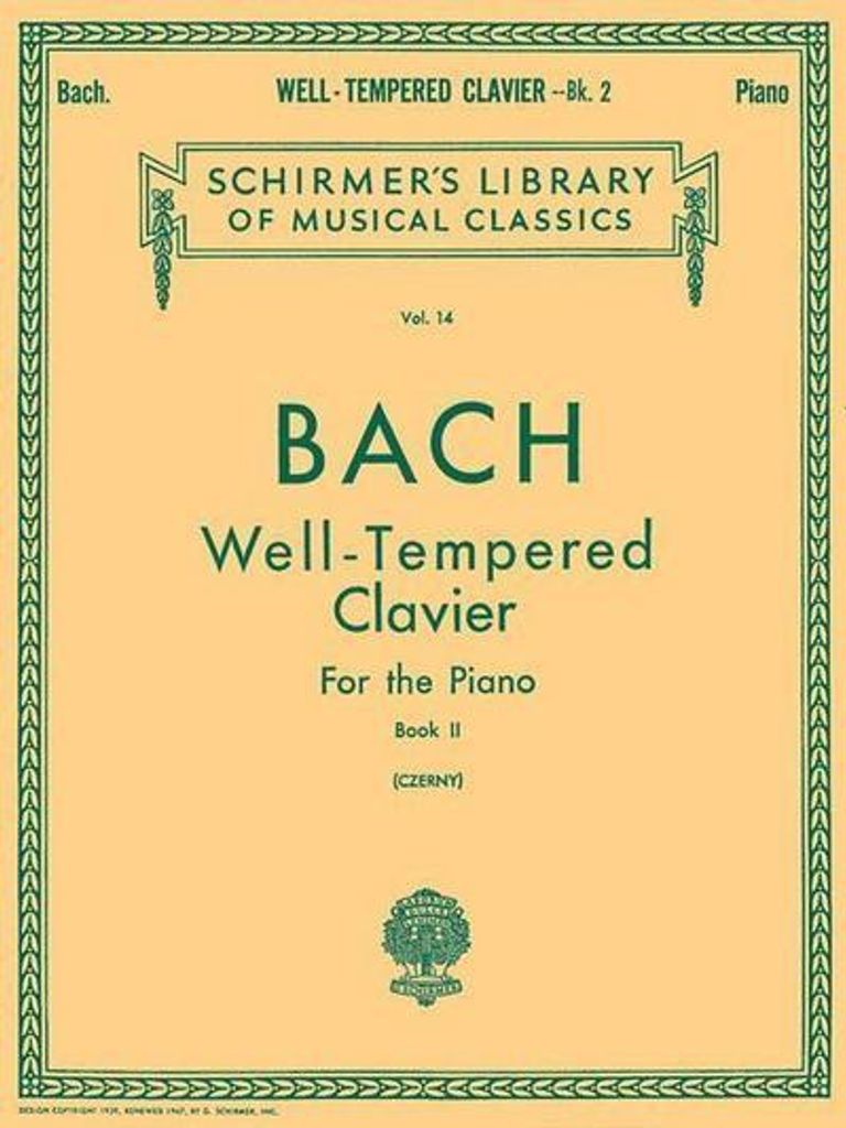 Well Tempered Clavier - Book 2
