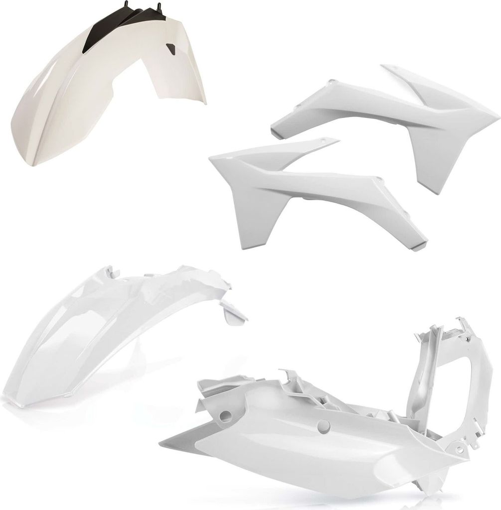 ACERBIS 5-teiliges Verkleidungskit Weiß für KTM