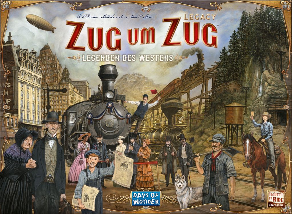 Zug um Zug Legacy: Legenden des Westens Produktbild 4