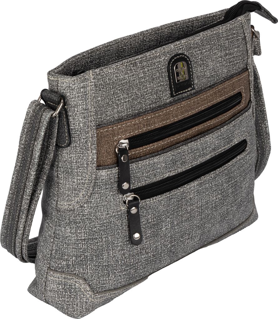 Damen Tasche Schultertasche Henkeltasche Handtasche Leder Produktbild 