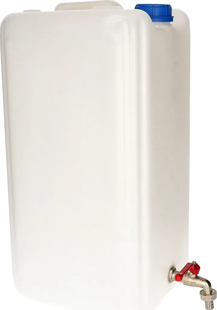 KOTARBAU Réservoir d'eau potable 30L avec robinet métallique robuste