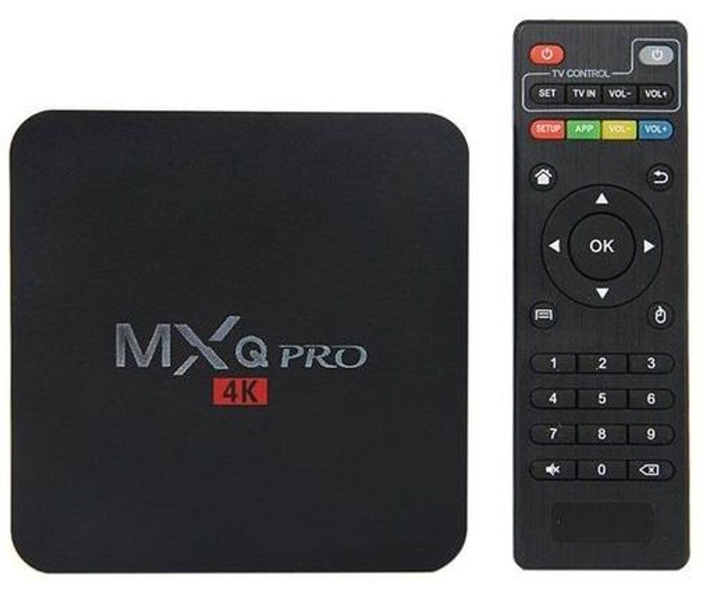 MXQ Pro 4K TV BOX, operačný systém Android 9 Obrázok produktu 