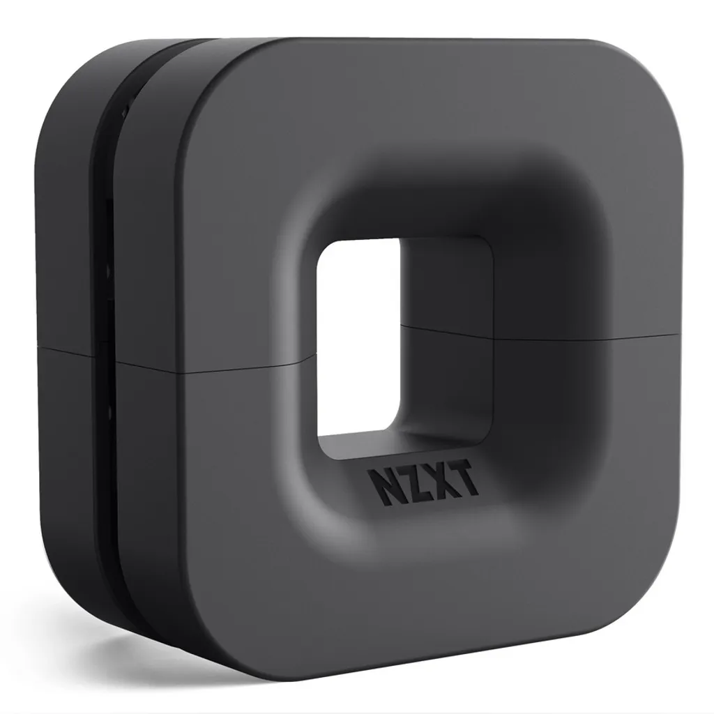 Support Magnétique NZXT Puck pour Casque et Gestion de Câbles Noir