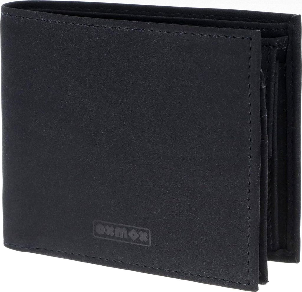 Geldbörse New Cryptan Querscheinbörse Pure Print Schwarz