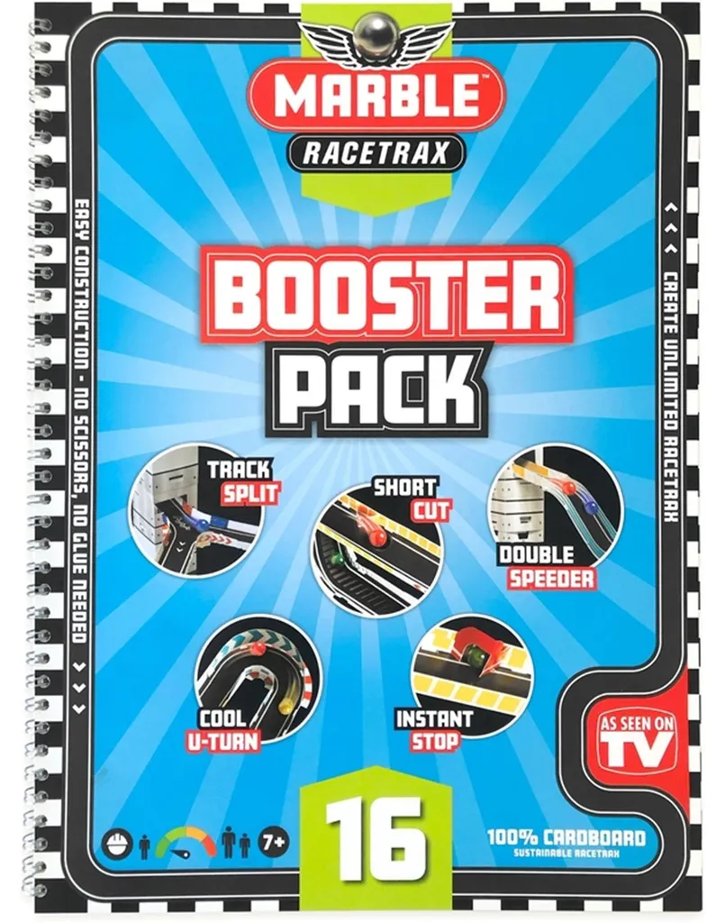 Booster Pack 8 Arches Marble Race Trax : Extension Stable et Modulable