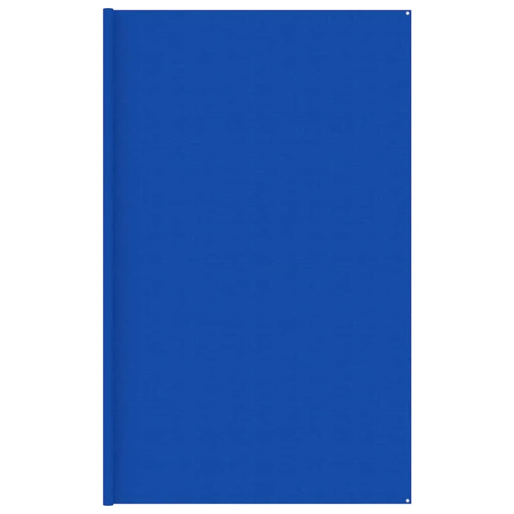 Grand tapis de sol pour tente familiale 8x4m bleu protection HDPE