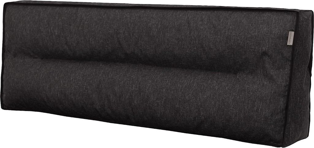 Langes Kissen für Palettenkissen-Set, Outdoor Kissen, Gartenkissen, Kissen zum Kombinieren, Polster, Freizeitkissen, Dekokissen, Schwarz
