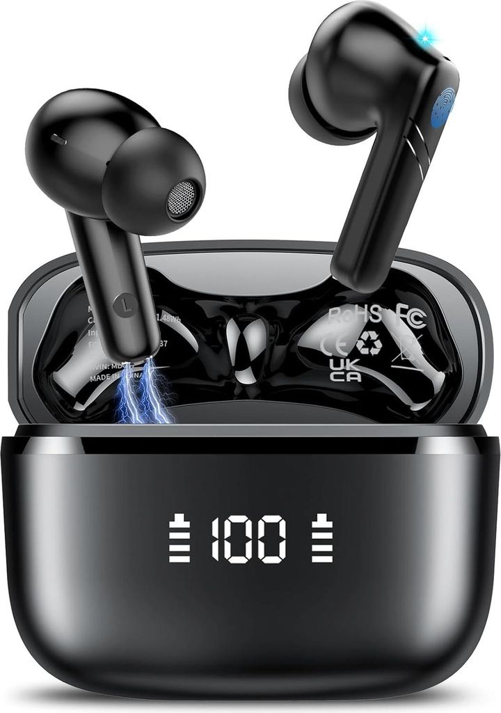 Hoofdtelefoon met AI-vertaler Puqo MD037 Bluetooth 5.4 144 Productafbeelding 