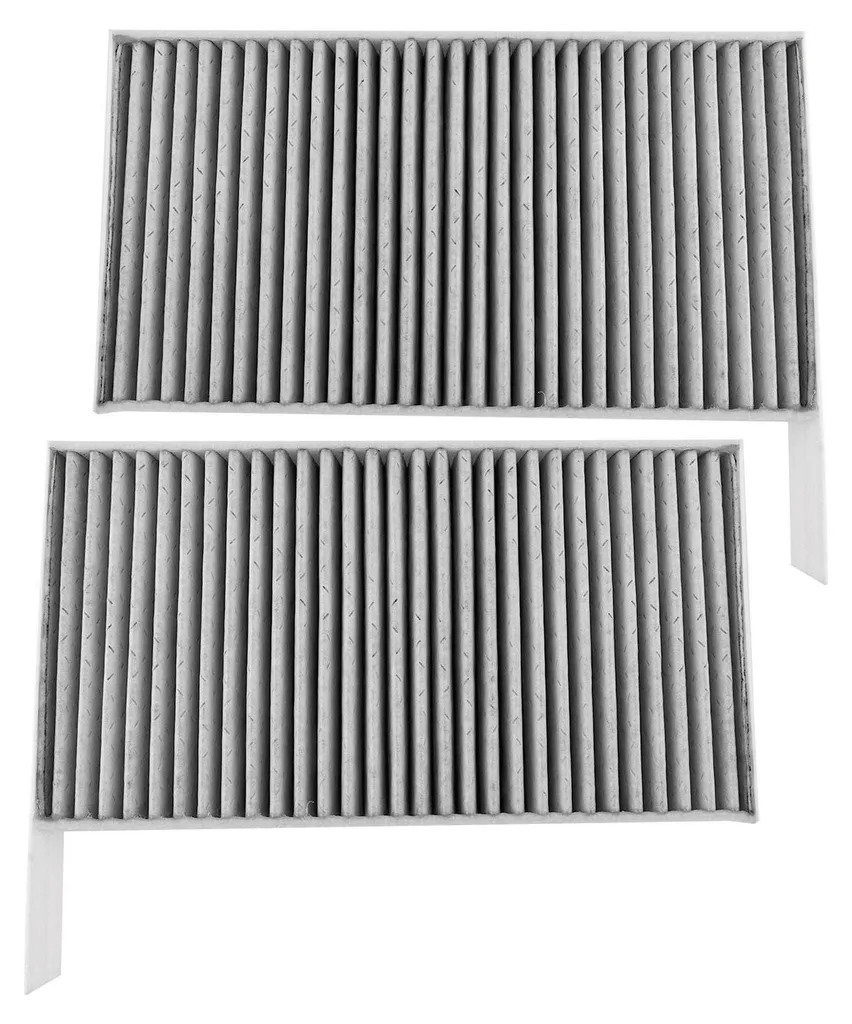 2 Pezzi Filtro Aria Abitacolo Carbone Attivo per Tesla Model 3 Y 19-21