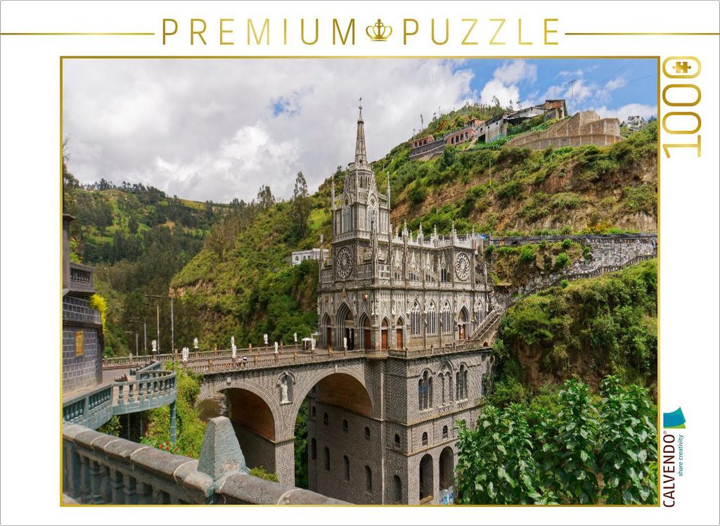 CALVENDO Puzzle Ipiales | 1000 Teile Lege-Größe 64x48cm Foto-Puzzle für glückliche Stunden