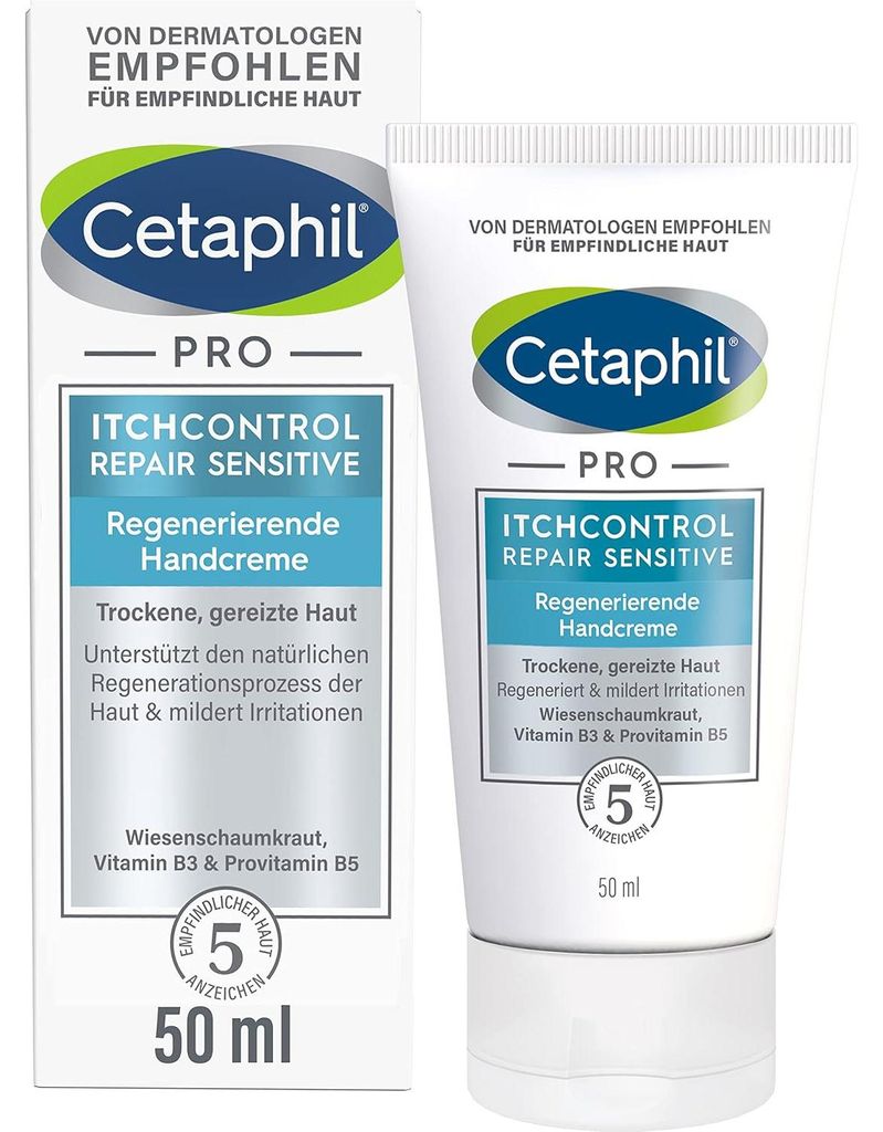 Cetaphil Pro ItchControl Repair Sensitive Handcreme 50ml Produktbild 