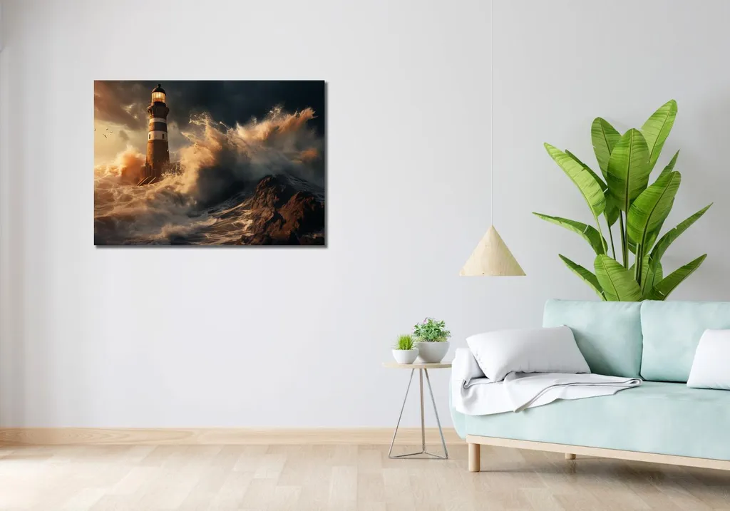 Image 100 x 70 cm Odyssée impitoyable Grand Format Finition Mate - 2