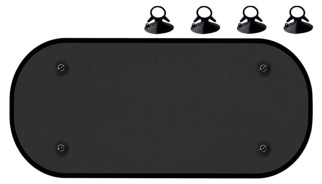Auto Sonnenschutz für Heckscheibe 100×50 cm, faltbare Produktbild 