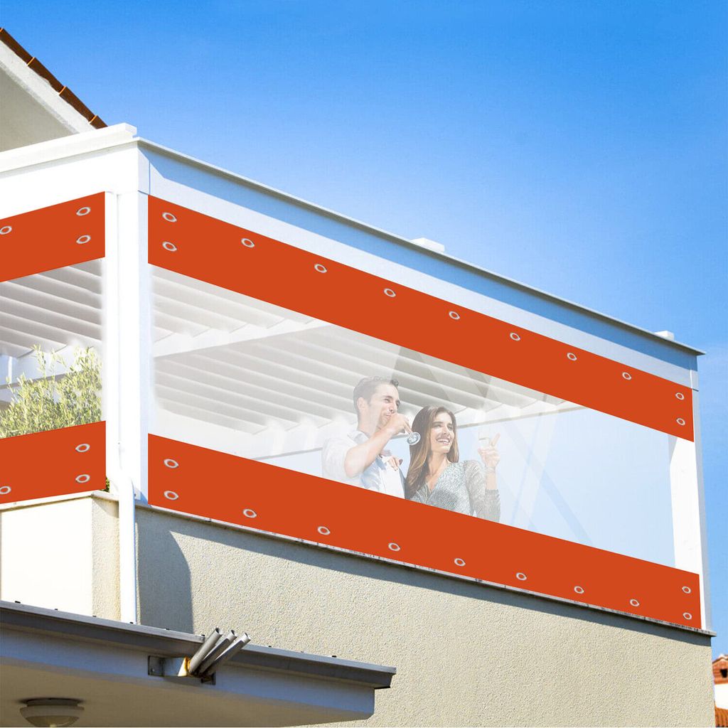 Topchances Transparent PVC Plane mit Ösen Trennvorhänge, Produktbild 5