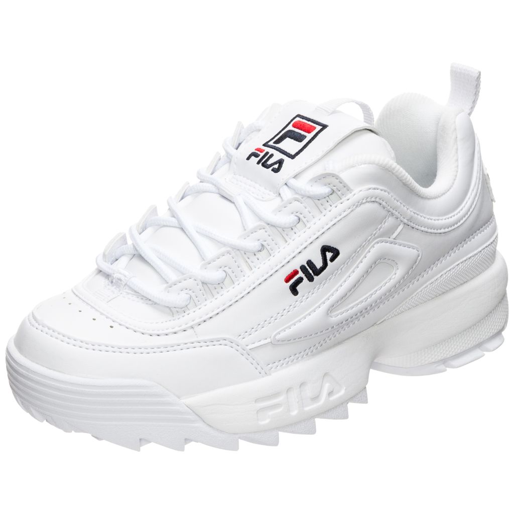 FILA Disruptor Low Weiß Damen-Sneaker 90´s Retro-Sneaker Produktbild 