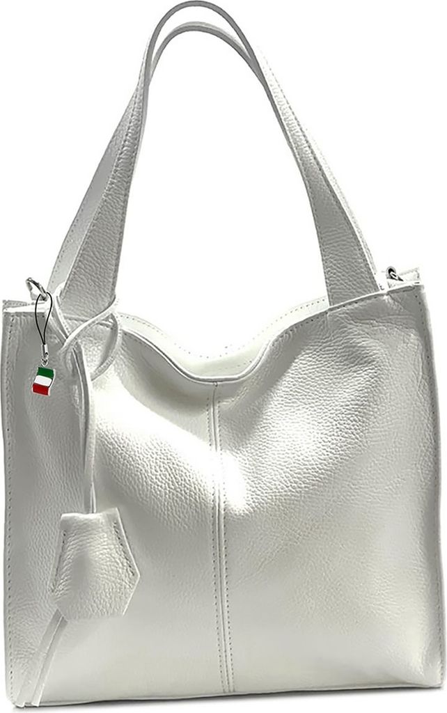 Shopper weiß Florence Tasche Leder D2OTF155W