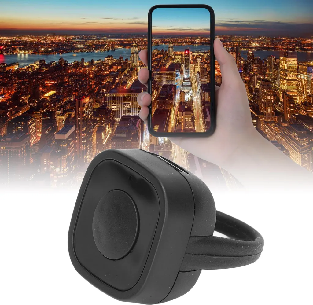 Anello Smart Bluetooth per Selfie e Video Scrolling - Chic & Fun - 4