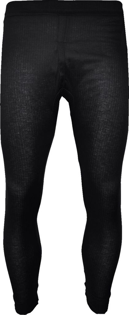 Doppelpack! 2 Stück Herren Thermounterhose Thermo lange Unterhose Unterwäsche schwarz L