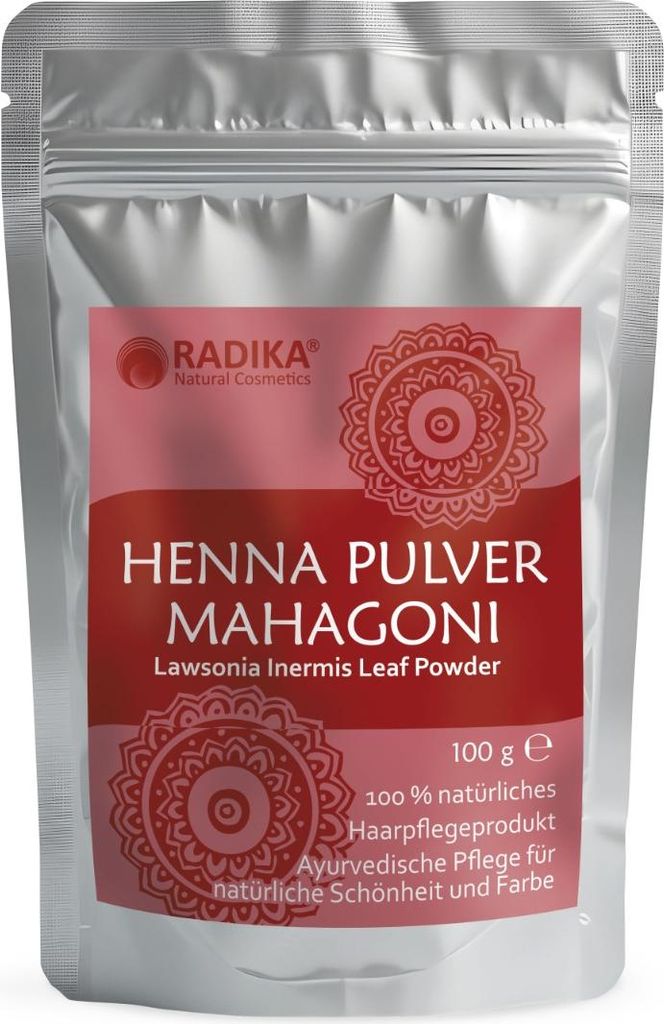 Henna prášok Mahagón Lawsonia Inermis Leaf Powder 100 g PZN Obrázok produktu 