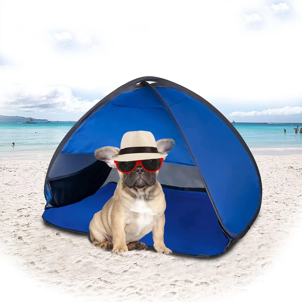 Tente de tête automatique pop-up pare-soleil de plage anti-sable