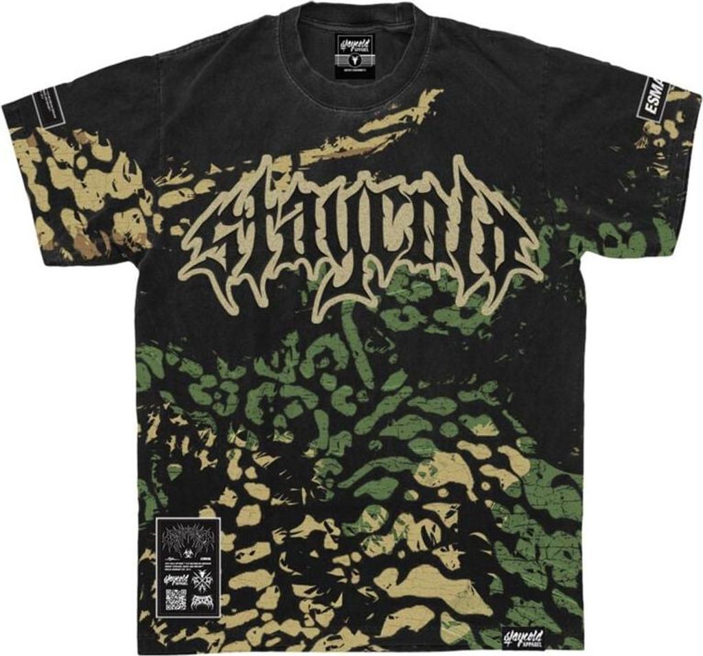 Stay Cold Apparel T-Shirt Herren Night Ops - Heavy Oversized T-Shirt schwarz 3XL