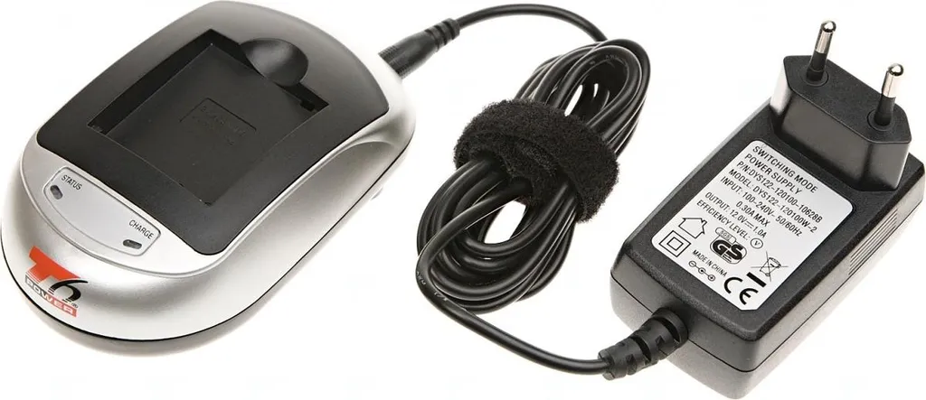 Caricabatterie di potenza T6 per JVC GZ-HM860BU, 3,6 V - 2