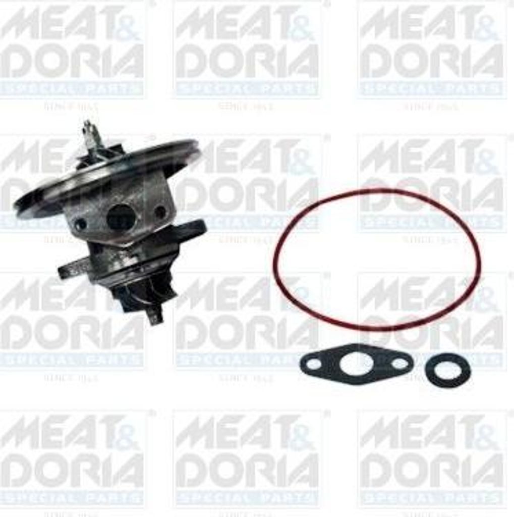 MEAT & DORIA 60048 Turbinenaggregat, Lader OE 73501343 kompatibel mit Mito, 500C, Doblo, Fiorino, Grande Punto, Idea, Panda, Punto, Musa, Ypsilon, ...