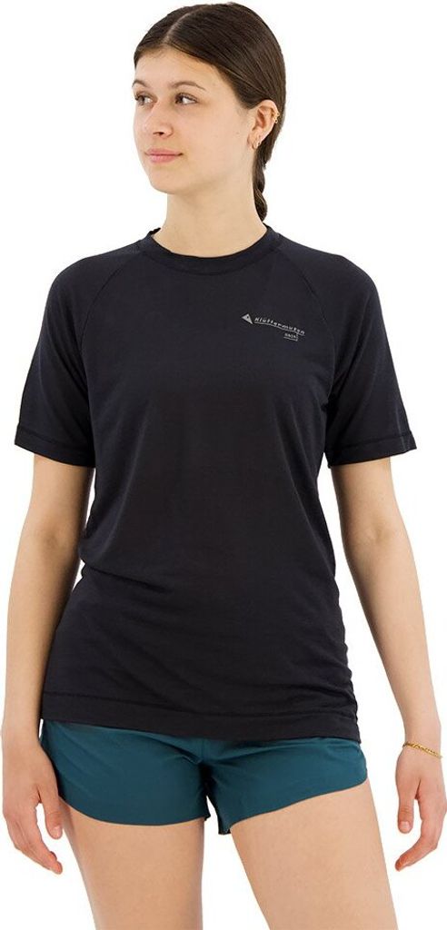 KLÄTTERMUSEN Groa Damen T-Shirt schwarz S