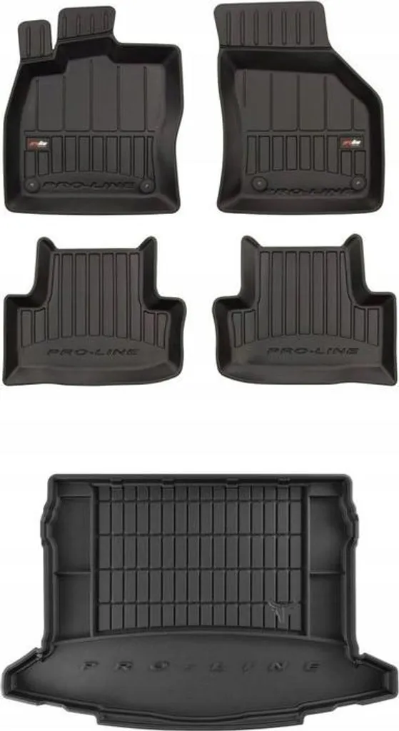Tappetini 3D Gomma Skoda Karoq 2017-2024 | Comfort e Igiene Famiglia