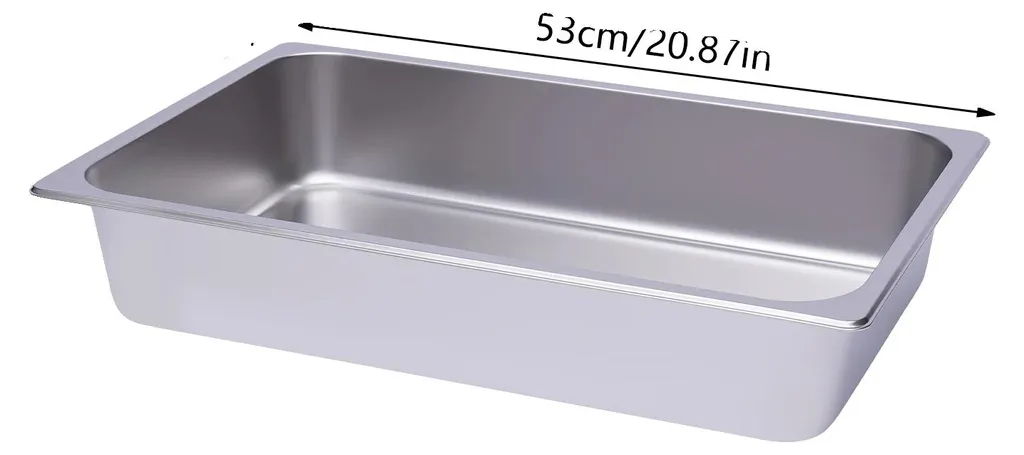 Cassolette inox anti-adhérence pour cuisson vapeur sans graisses 18cm