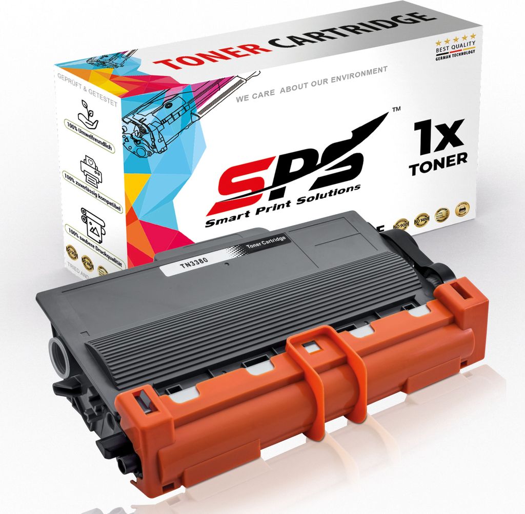 1x Toner TN3380 TN-3380 Schwarz Kompatibel für Brother HL-6180DW Drucker
