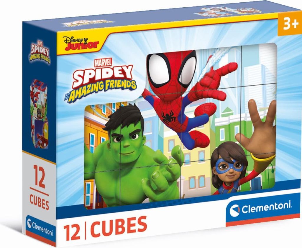 Marvel Spidey und seine erstaunlichen Freunde puzzle 12pcs Produktbild 