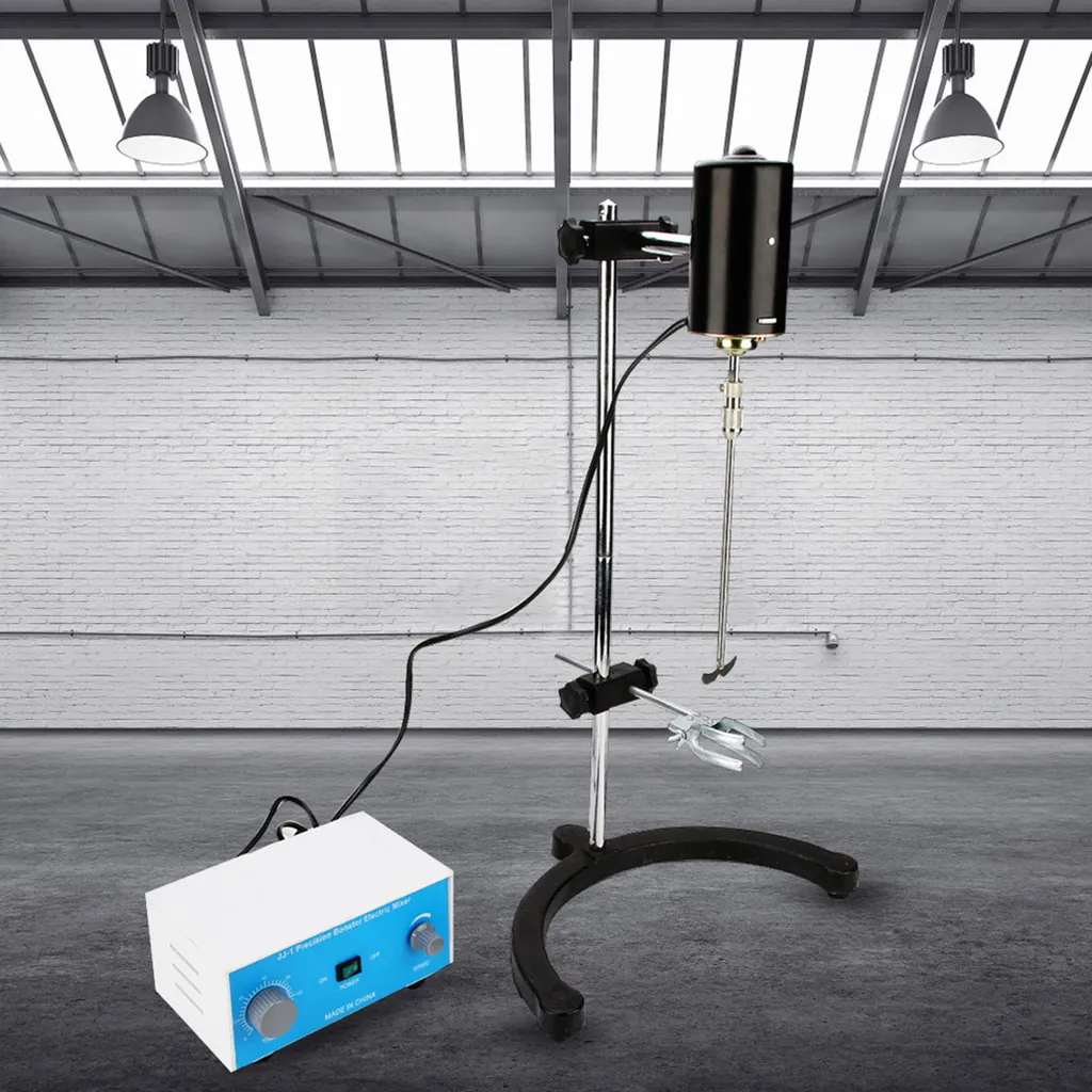 Agitateur électrique de laboratoire 100W à vitesse variable