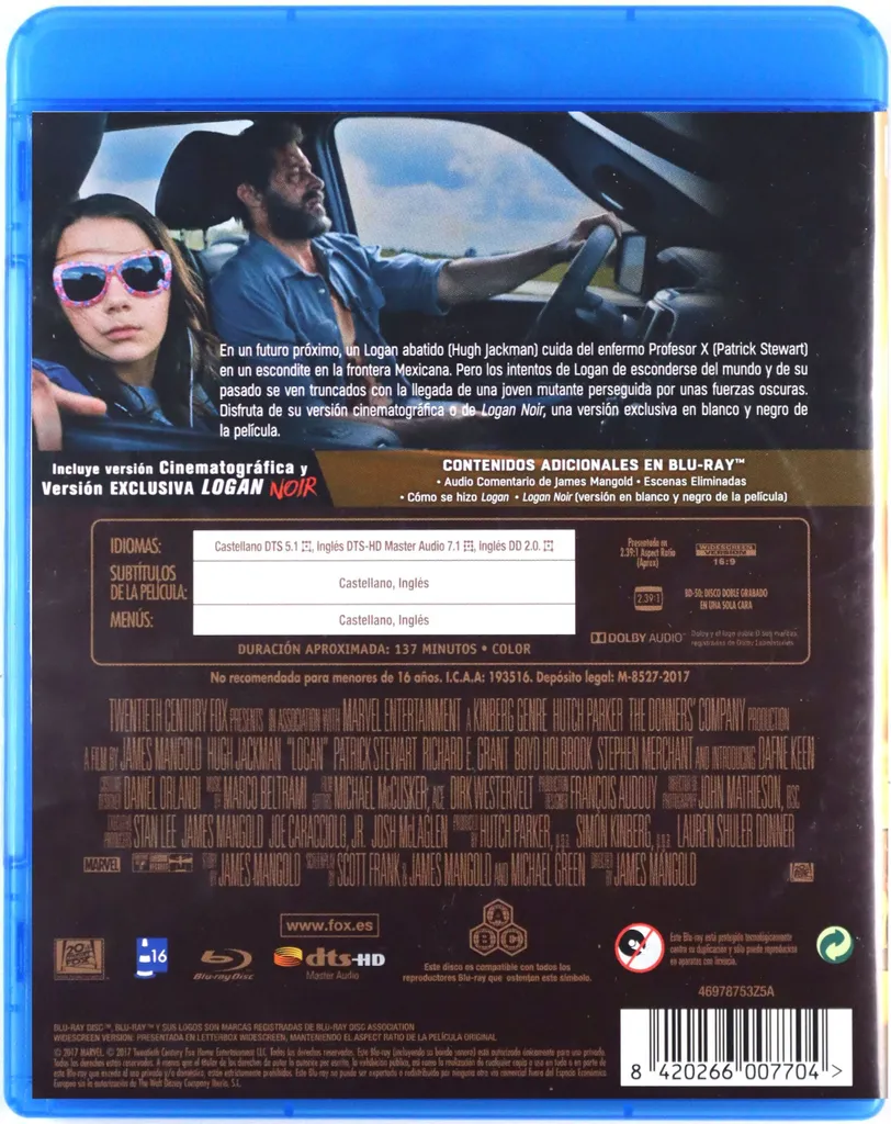 Logan : The Wolverine Blu-ray pour Collectionneur - Version Originale VO - 2